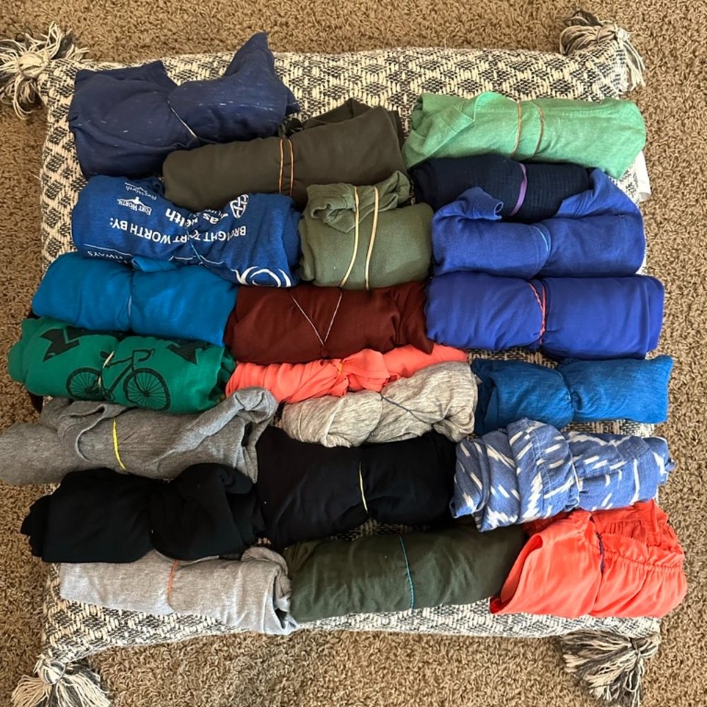 Bundle of shirts from differnt comapnies and boutiques